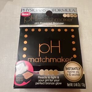 Physicians Formula pH Matchmaker Powdered Bronzer 7597 Lighted Compact New Rare